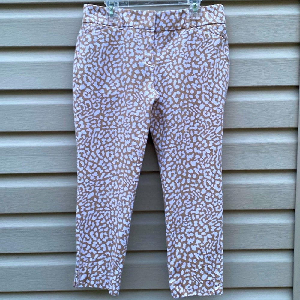 Leopard Crop pants